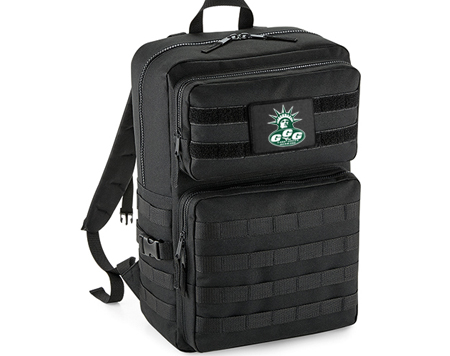 MOLLE Tactical Backpack mit Patch Offizieller Fanshop der Gang Green Germany